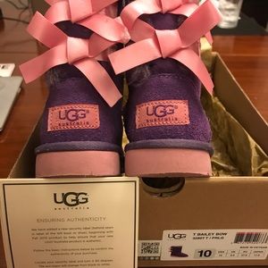 Authentic UGG boots - girls size 10